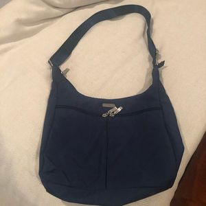 Baggalini royal/navy purse